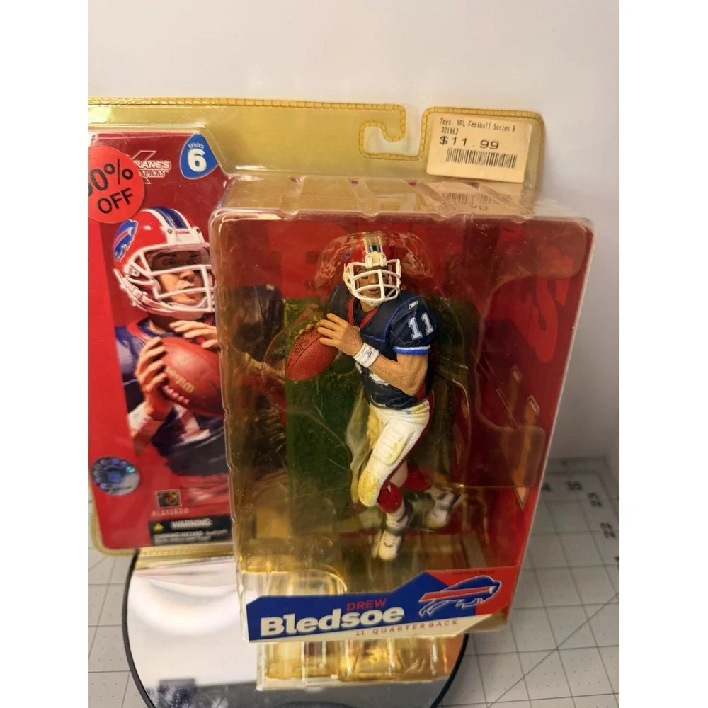 McFarlane Toys NFL Series 6 Drew Bledsoe #11 Buffalo Bills Action Figure